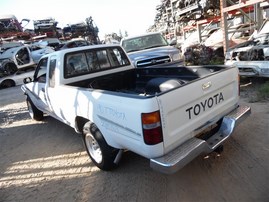 1990 TOYOTA PICKUP EXTENDED CAB WHITE 2.4 MT 2WD Z19763